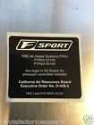 00602-30120 Lexus Is 250-350-gs Fsport