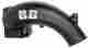 1041550 Bd Diesel X-flow Power Intake Elbow Fits 98-02 Ram 2500 3500