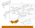 1520940082 Mercedes Oem Air Cleaner Duct Tube Left