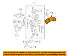 15837090 Gm Oem Air Intake Tube Duct Hose