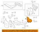 165545ha1b Nissan Rogue Air Cleaner Duct Tube Hose