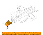 1665000161 Mercedes Oem Duct