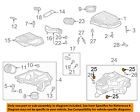 17212plc000 Honda Oem Air Cleaner Rubber Mount