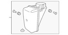 17230-5j6-a10 Honda Genuine Resonator Pilot
