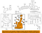 17230rx0x00 Honda Acura Oem Ilx Air Cleaner Duct Tube Hose