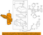 177500p060 Toyota Lexus Oem Air Cleaner Duct Tube Hose