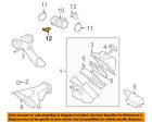 178780p040 Toyota Oem Highlander Air Cleaner Tube Hose