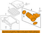 178800s010 Toyota Oem Tundra Air Cleaner Duct Tube