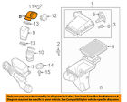 1788137120 Toyota Oem Prius Air Cleaner Duct Hose Tube