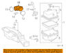 17881f0010 Toyota Oem Camry Air Tube