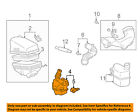 1789303110 Toyota Oem Solara Air Cleaner Resonator