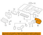 1k0129618ad Volkswagen Vw Oem Jetta Air Cleaner Duct Tube Hose