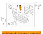 2055053230 Mercedes Oem Front Duct Right