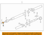 20813565 Gm Cadillac Oem Srx Rear Seal