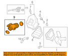 20871478 Gm Oem Air Intake Tube Duct Hose