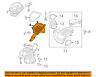 21999322 Gm Oem Air Cleaner Bottom Housing Body