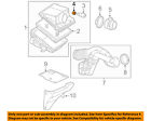 25178714 Gm Oem Air Cleaner Flow Indicator Grommet