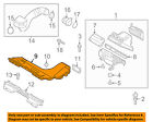 28210e6100 Hyundai Oem Sonata Air Cleaner Duct Tube Hose