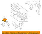 30677427 Volvo Oem Air Cleaner Duct Tube Hose