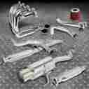 Af25001rd011 4-2-1 Caip1hc96dx Speed Daddy For Ek Catback Exhaust Muffler Race Header Cat Pipe Cold Air Intake Filter