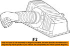 5017002aa Mopar Chrysler Oem Air Cleaner Tube Assembly