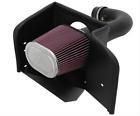 63-1529 Air Intake Black Tube Red Filter Dodge Ram Pickup Kit