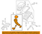 84257769 Gm Chevrolet Oem Malibu Air Intake Tube Duct Hose