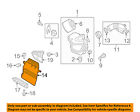 8r0129617b Audi Oem Air Cleaner Duct Tube Hose