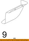 8t0133106 Audi Oem Air Cleaner Shield Right