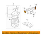 9046090005 Toyota Lexus Oem Air Cleaner Duct Tube Clamp