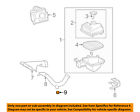 9048017013 Toyota Oem Camry Air Cleaner Resonator Grommet