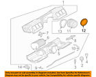 99951253901 Porsche Oem Air Cleaner Duct Clamp