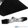 Af-dur00v6-sy Carpartsinnovate Dakota Durango Short Ram Chrome Dual Air Intake Black