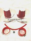 Aik-104.6071-07rd Jf Auto Parts Red Dual Twin Air Intake Induction Kit