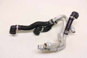 50544151 Alfa Romeo Giulia Stelvio Quadrifoglio Left Radiator Cooler Coolant Lines Oem 17-24