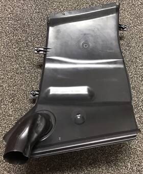 4s0121333 Audi 4s712133 R8 4s 5.2 V10 Left Rear Air Intake Duct Guide 4s7121333 Pt654
