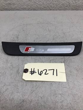 8k0853376b Audi 2009-2016 A4 S-line Rear Right Door Sill Scuff Trim Oem
