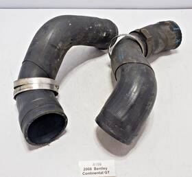 3w0.145.838 Bentley 03-12 Oem Continental Gt Right Left Upper Intercooler Hose Pipe Set