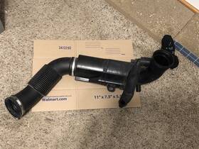 1132967s03 Bmw 2014-2020 Mini Cooper 1.5l Air Intake Intercooler Pipe Resonator Oem 113296s