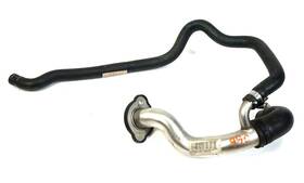 11537581873 Bmw 11 2011 528i F10 N52 3.0l Engine Coolant Hose Line Pipe Oem 7581873 7581872