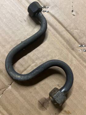 16111177925 Bmw E30 Fuel Tank Connection Pipe Genuine