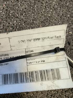Bmw 16127263227 2007 328i Fuel Supply Line