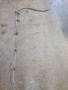 16127263228 Bmw E9x N51 Lci Cic Xdrive At Tank To Front Fuel Feed Line Pipe