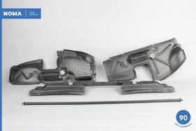 51747184518 Bmw 08-10 535i E60 Front Left And Right Air Intake Duct Guide Set Oem