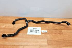 Bmw 7535536 2018-2019 Oem G01 G02 X3 X4 2.0l Radiator Coolant Overflow Reservoir Hose