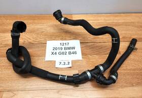 7535542 Bmw 19-21 Oem G02 X4 30ix Engne B46 Radiator Coolant Hose