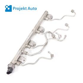 7547599 Bmw 08-14 Oem Right Fuel Rail With Sensor S63 N63 E70 F01 F02 F04 F10 F13