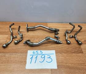 8053159 Bmw 12-19 Oem F10 F12 F13 F06 M5 M6 S63 Turbocharger Coolant Line 1-4 5-8 Set