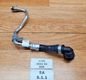 8489596 Bmw 2023-2025 Oem G05 X5 Coolant Return Tube Line Hose Pipe 17k Miles