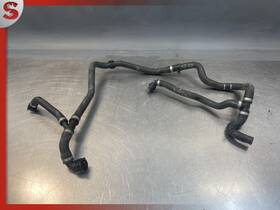 9193255 Bmw 11-17 X3 F25 Pipe Hose Hvac Heater Tube Coolant Engine Radiator Set Of 2